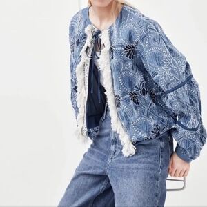Zara Embroidered Jacket